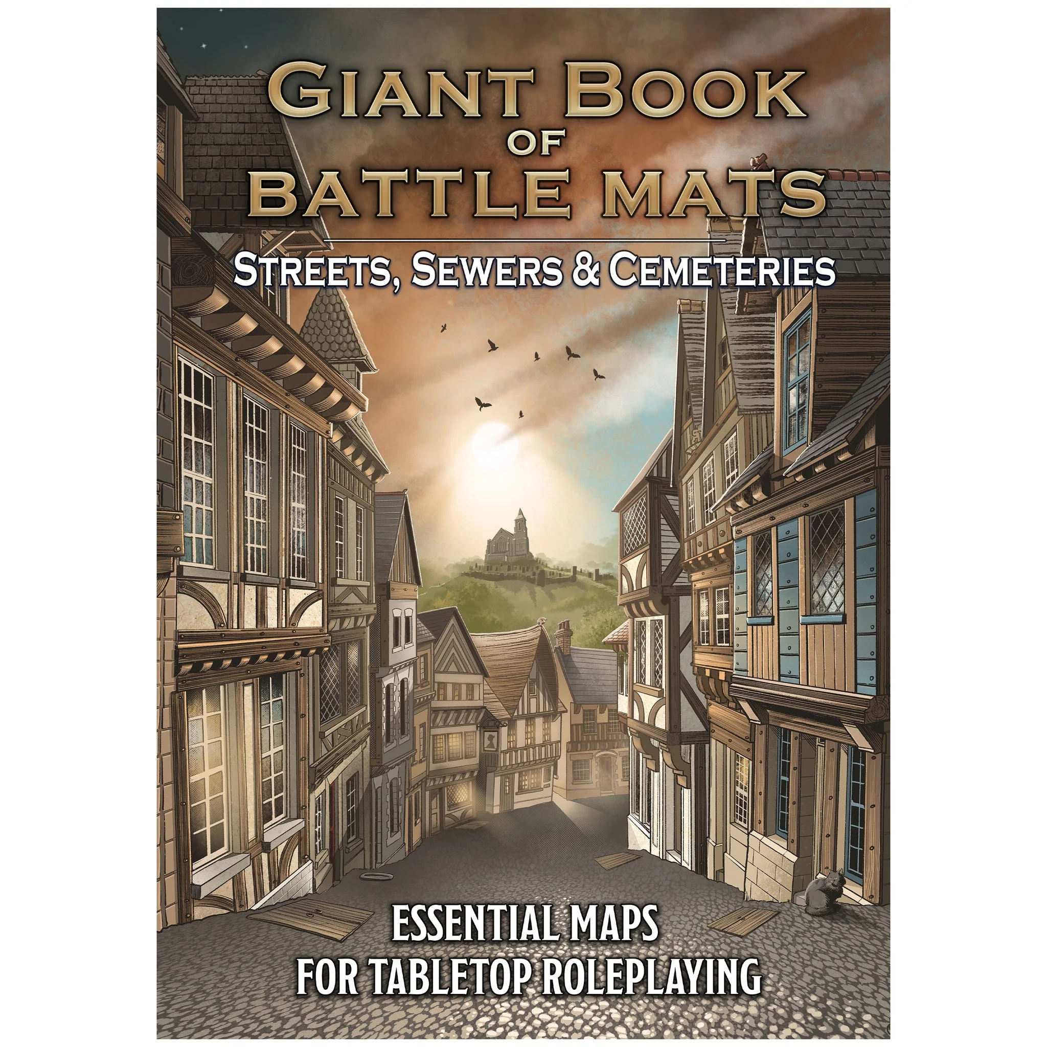 Loke Battle Mats Giant Book Streets Sewers & Cemeteries Map Book