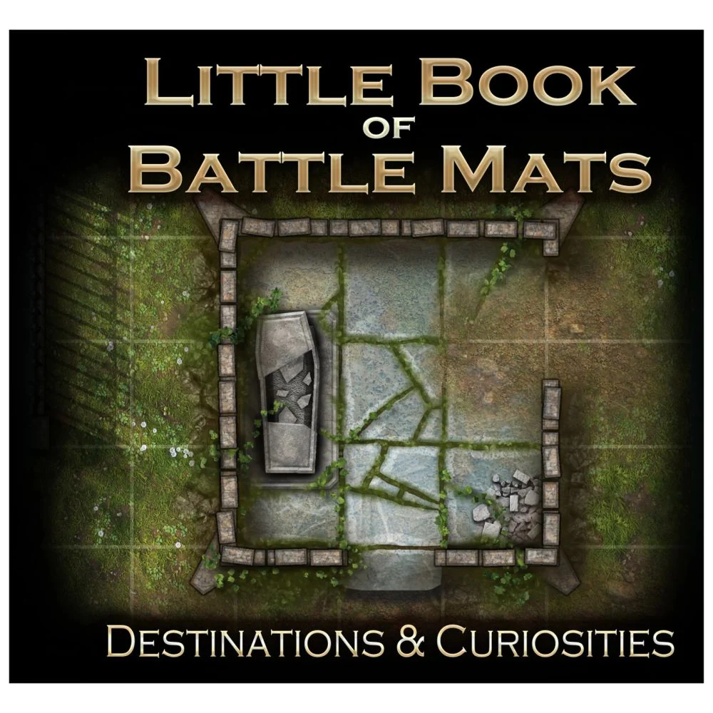 Loke Battle Mats Little Book Destinations & Curiosities Maps RPG Book