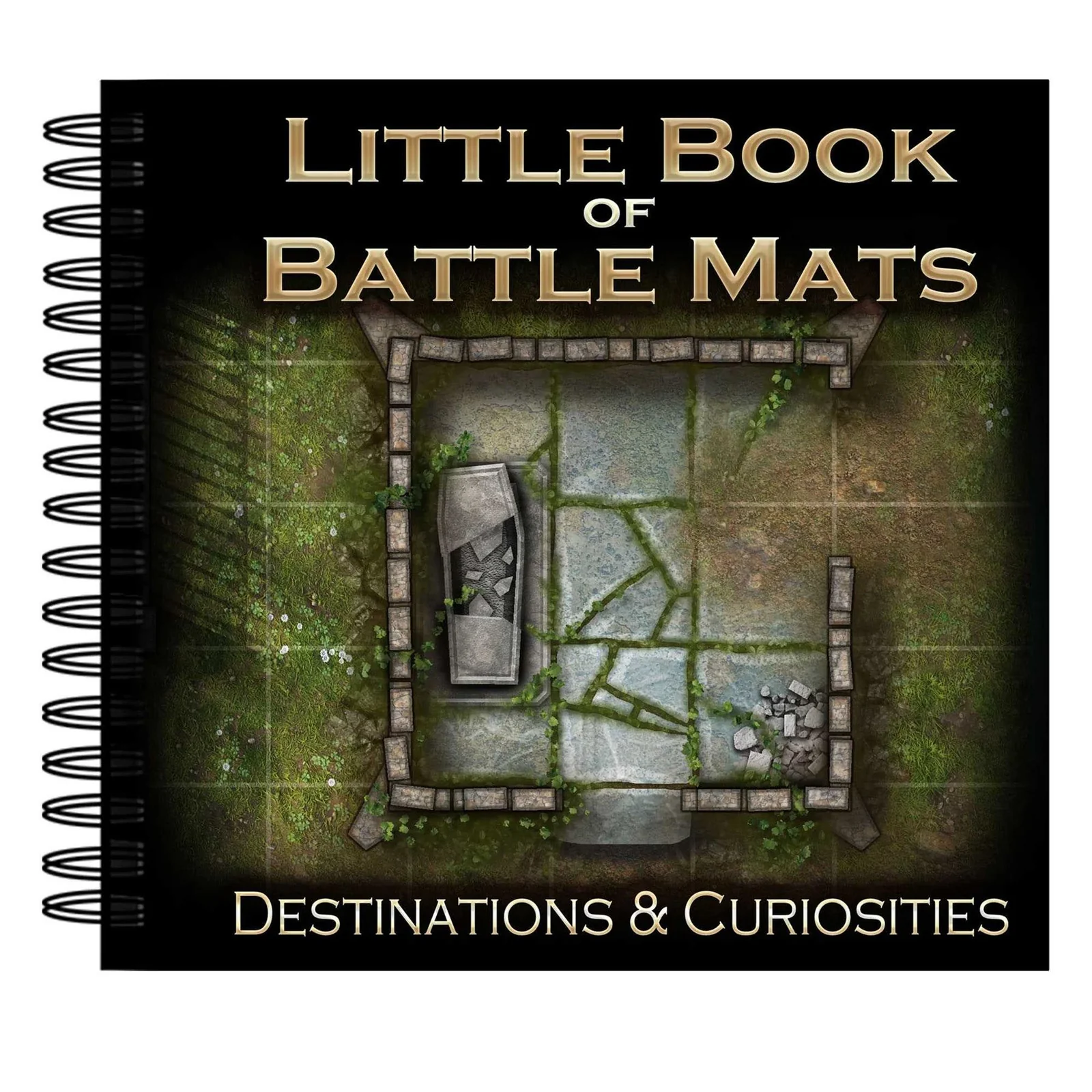 Loke Battle Mats Little Book Destinations & Curiosities Maps RPG Book - Image 2
