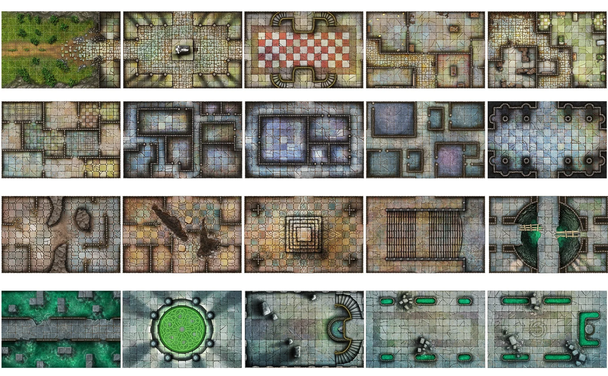 Loke BattleMats The Veiled Dungeon: RPG Toolbox - Image 6