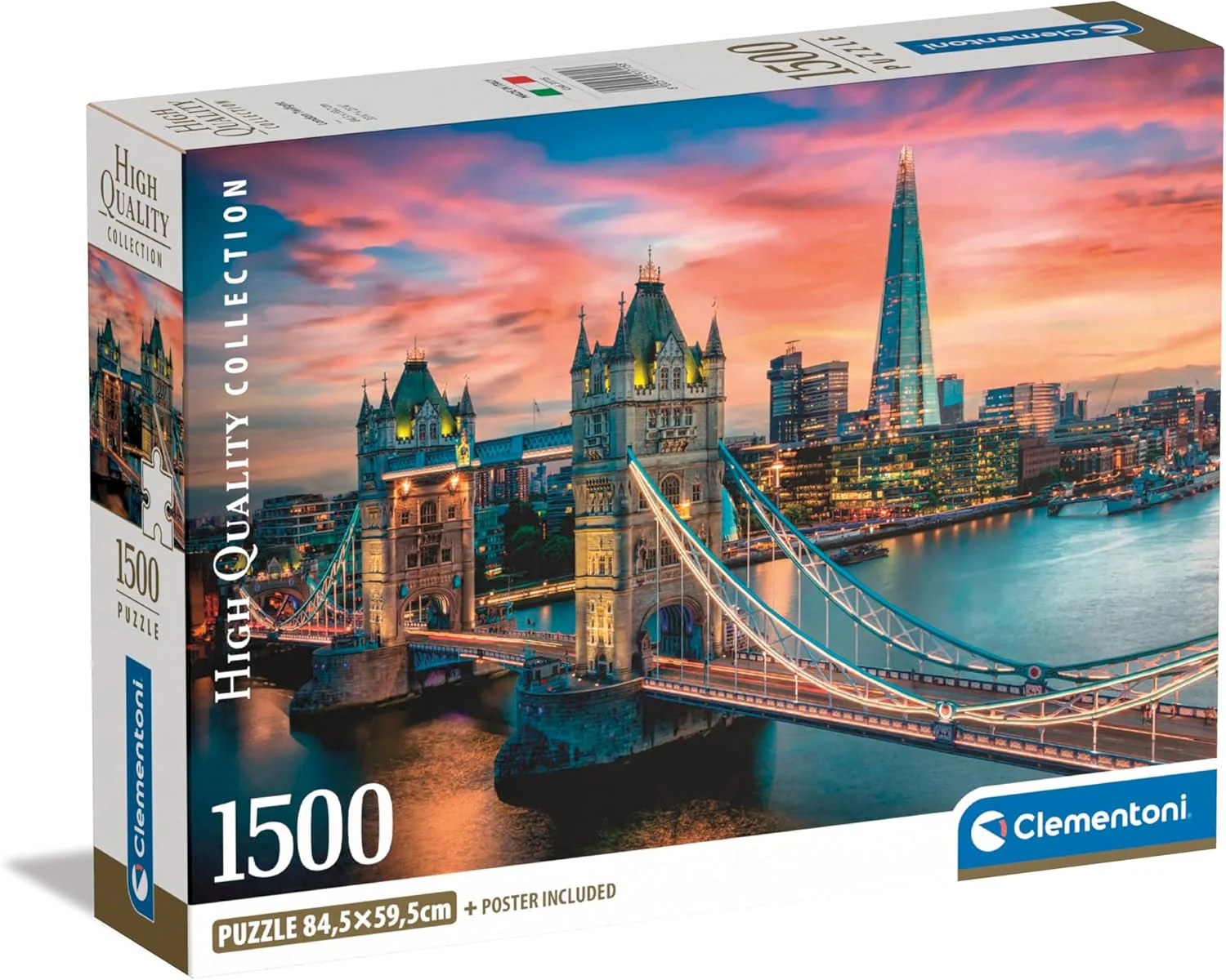 London Twilight 1500 Piece Jigsaw (High Quality)