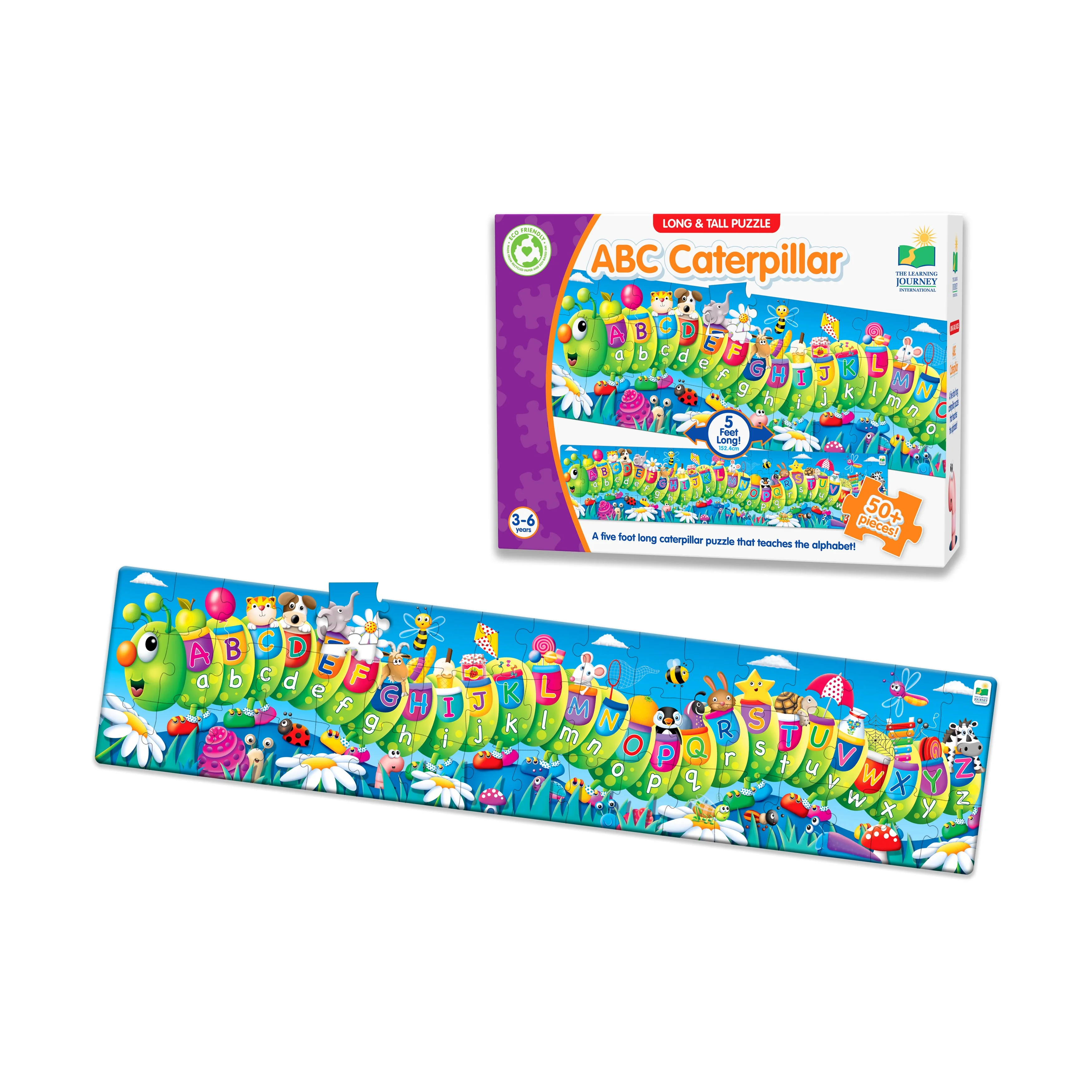 Long & Tall Puzzles - ABC Caterpillar - Image 2