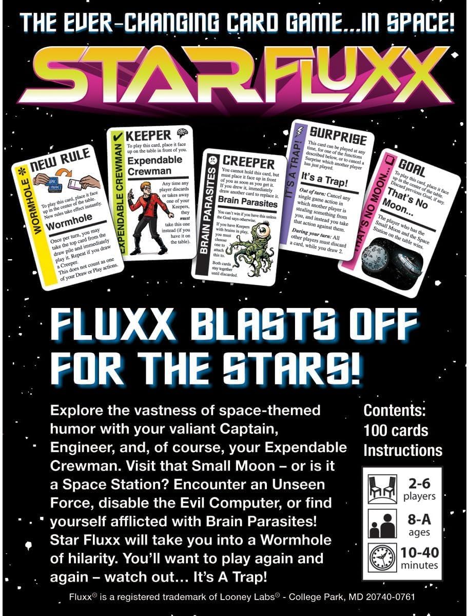 Looney Labs Star Fluxx Card Game - Image 3
