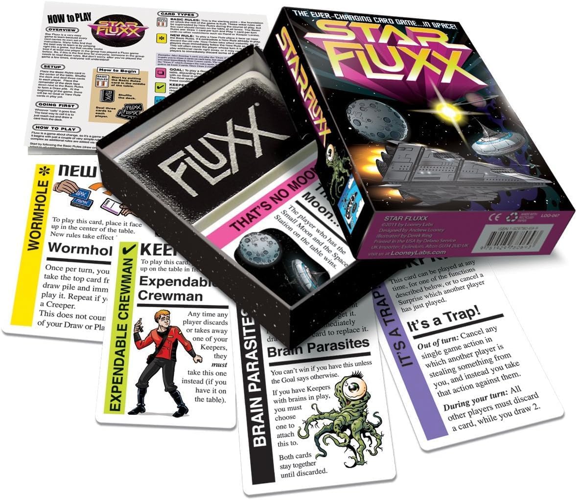 Looney Labs Star Fluxx Card Game - Image 4