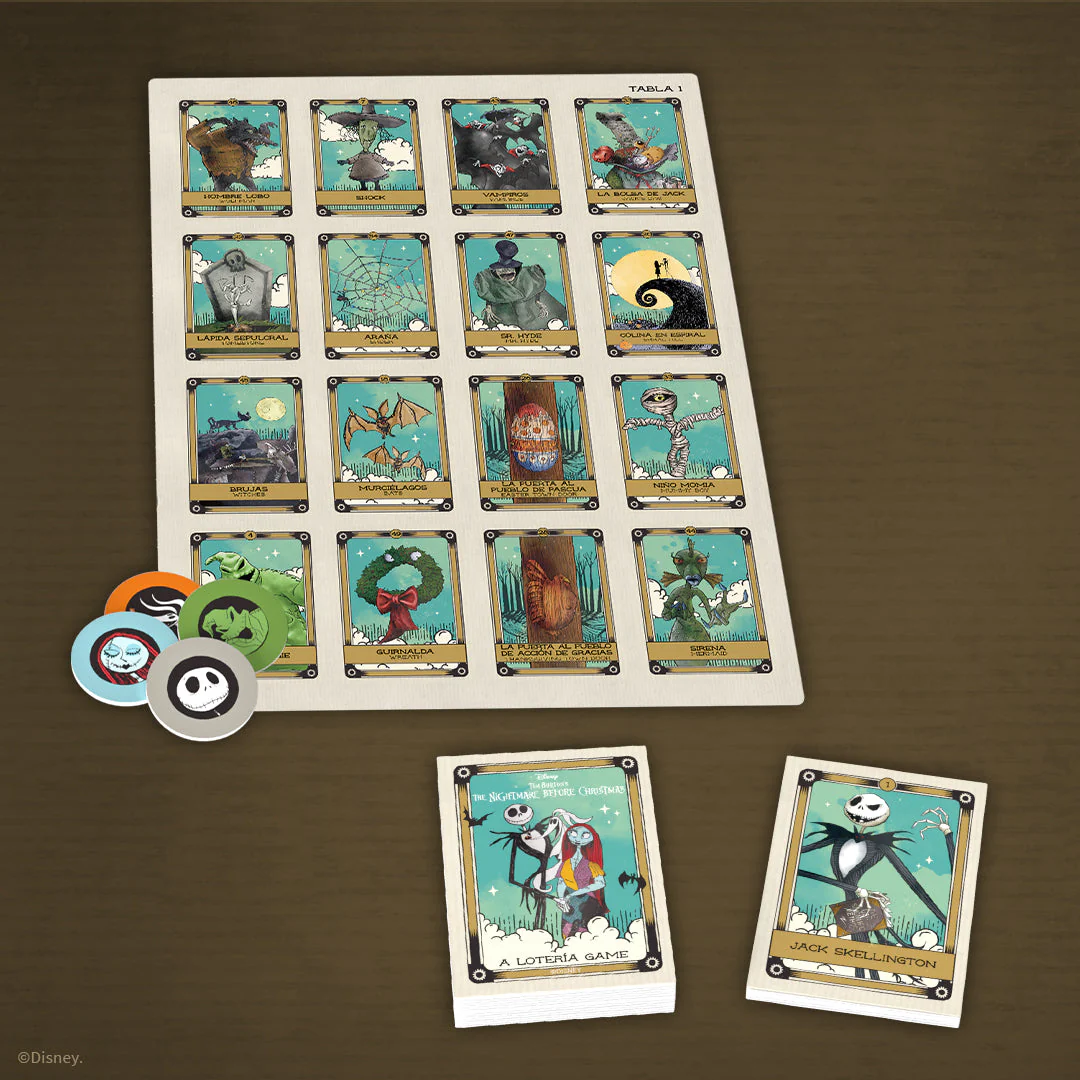 Lotería: Disney Tim Burton The Nightmare Before Christmas - Image 5