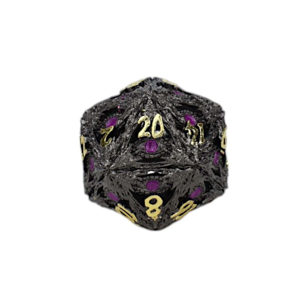 LPG Dice Dragon Eye Dice Set Black/Gold - Image 3