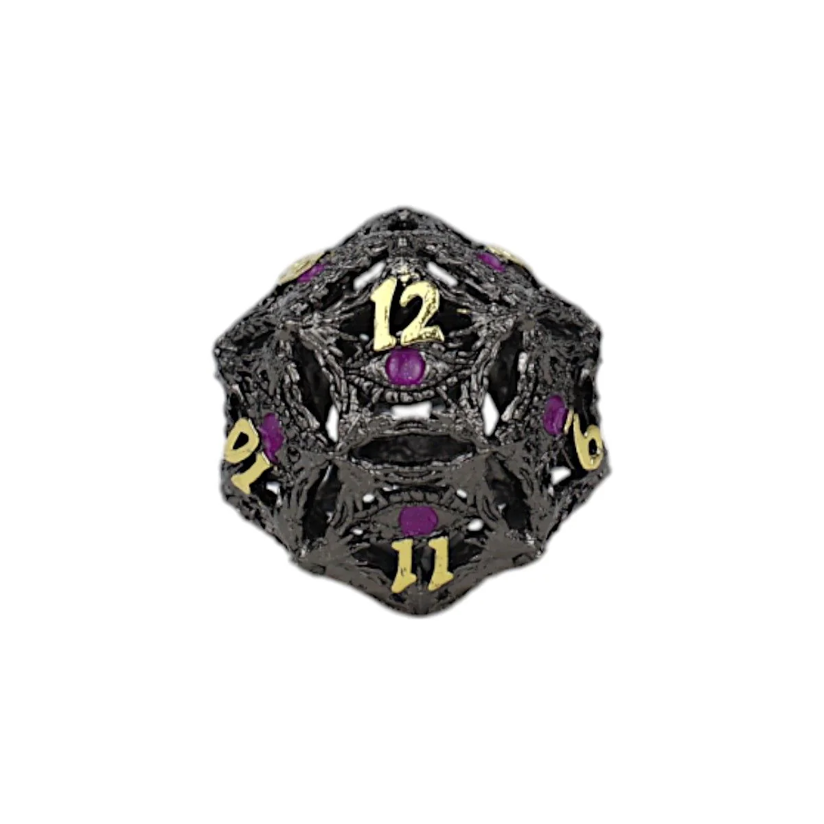 LPG Dice Dragon Eye Dice Set Black/Gold - Image 4