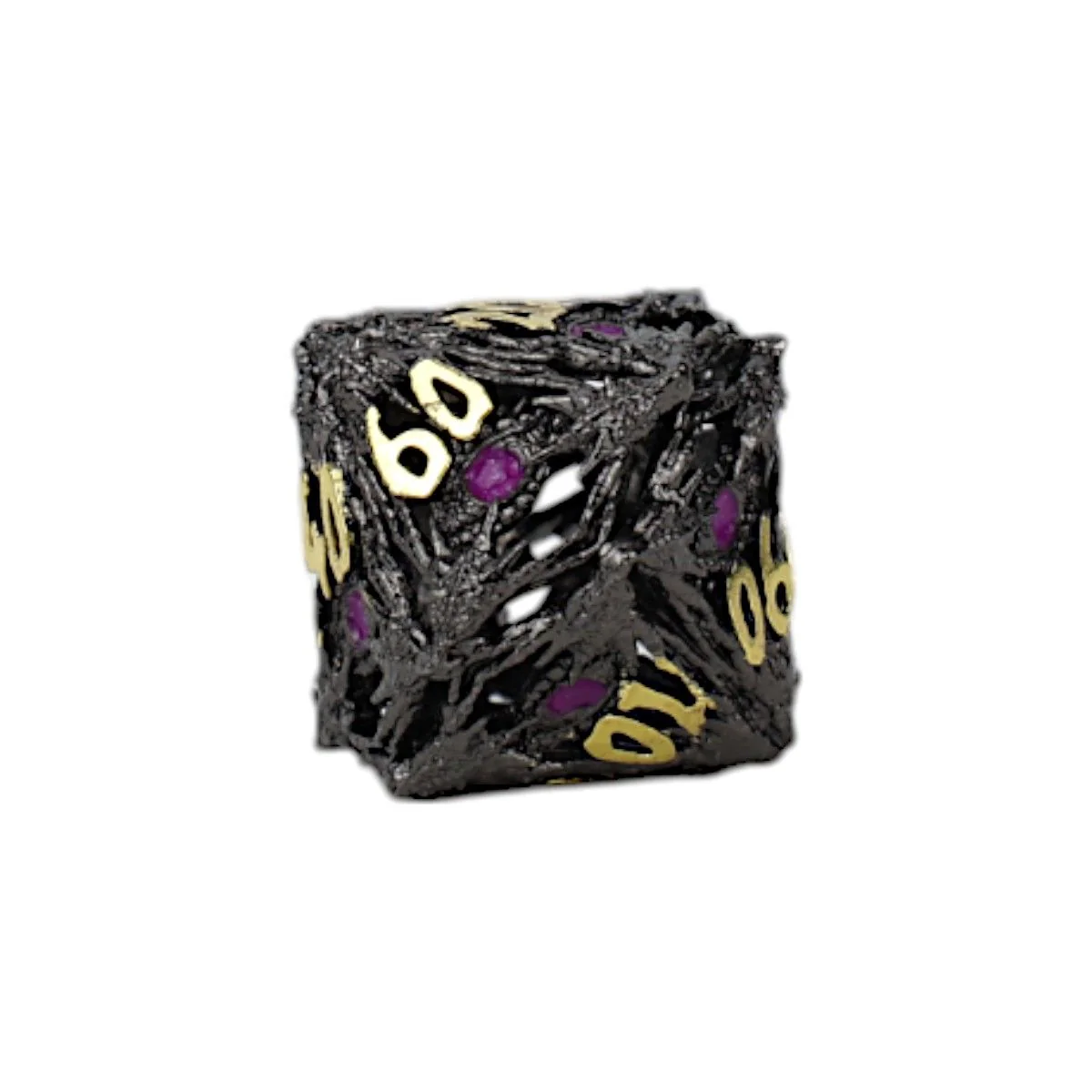 LPG Dice Dragon Eye Dice Set Black/Gold - Image 5