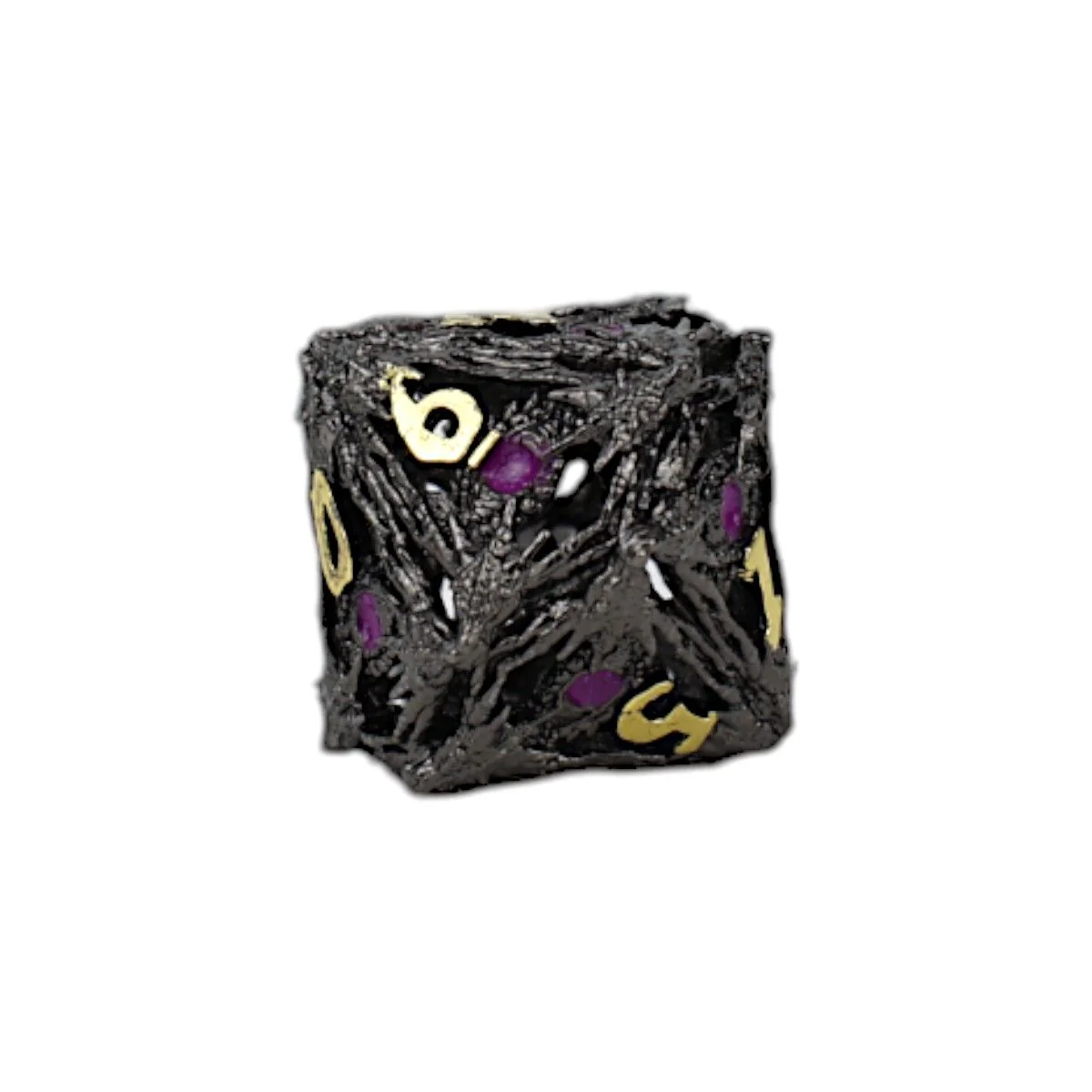 LPG Dice Dragon Eye Dice Set Black/Gold - Image 6