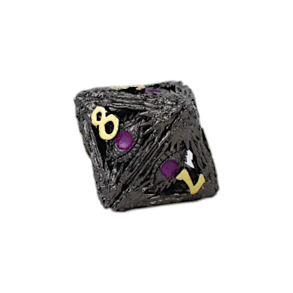 LPG Dice Dragon Eye Dice Set Black/Gold - Image 7
