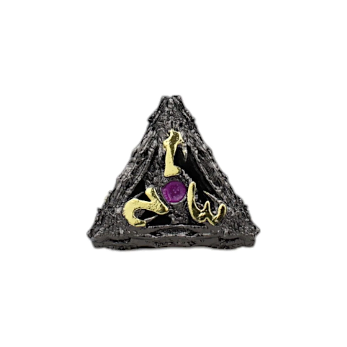 LPG Dice Dragon Eye Dice Set Black/Gold - Image 9