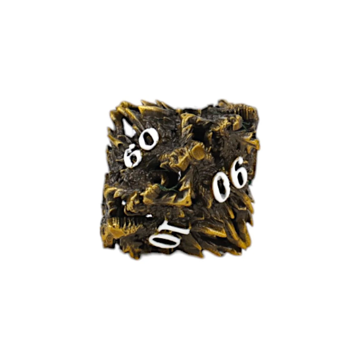 LPG Dice Dragon Rage Dice Set Ancient Bronze - Image 4