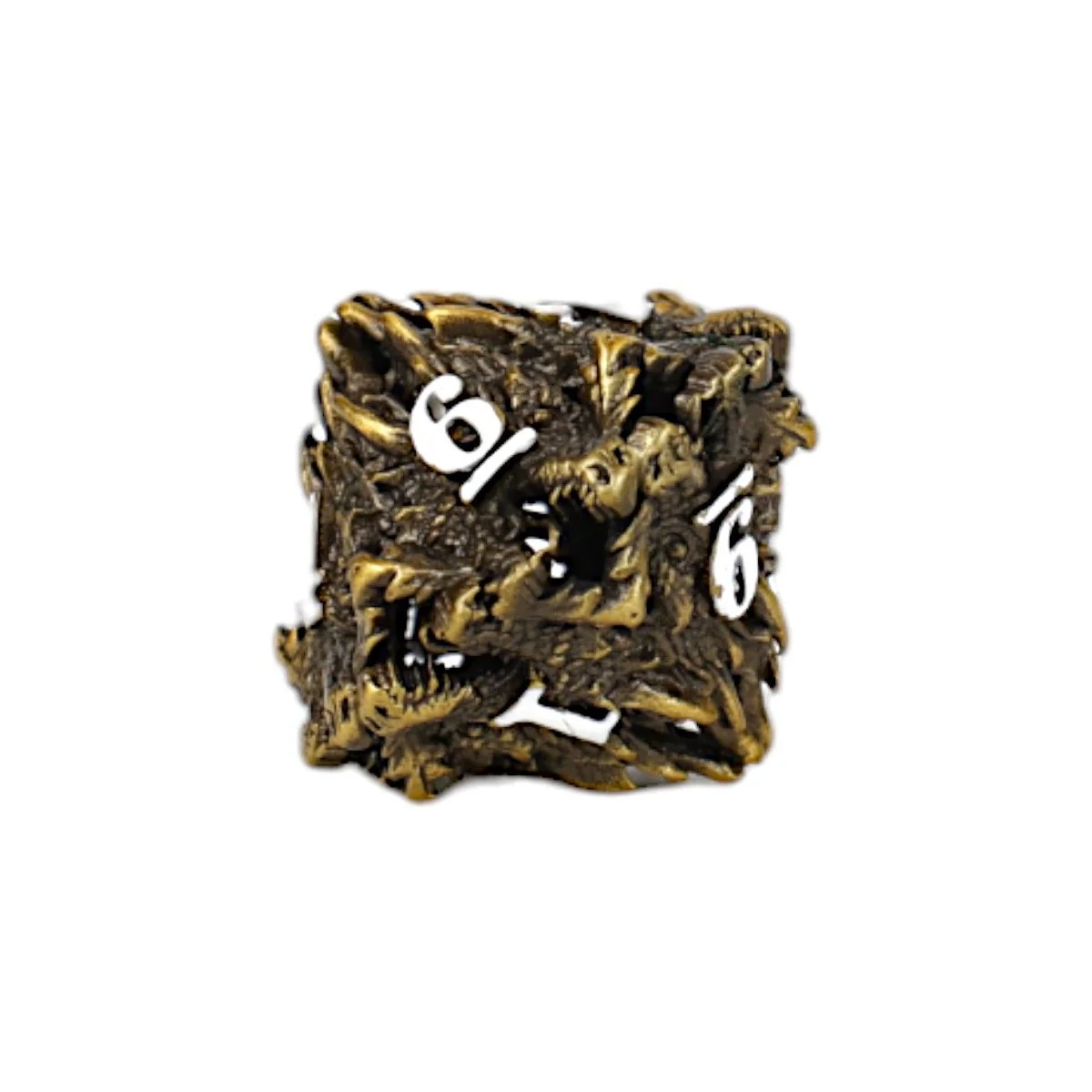 LPG Dice Dragon Rage Dice Set Ancient Bronze - Image 5