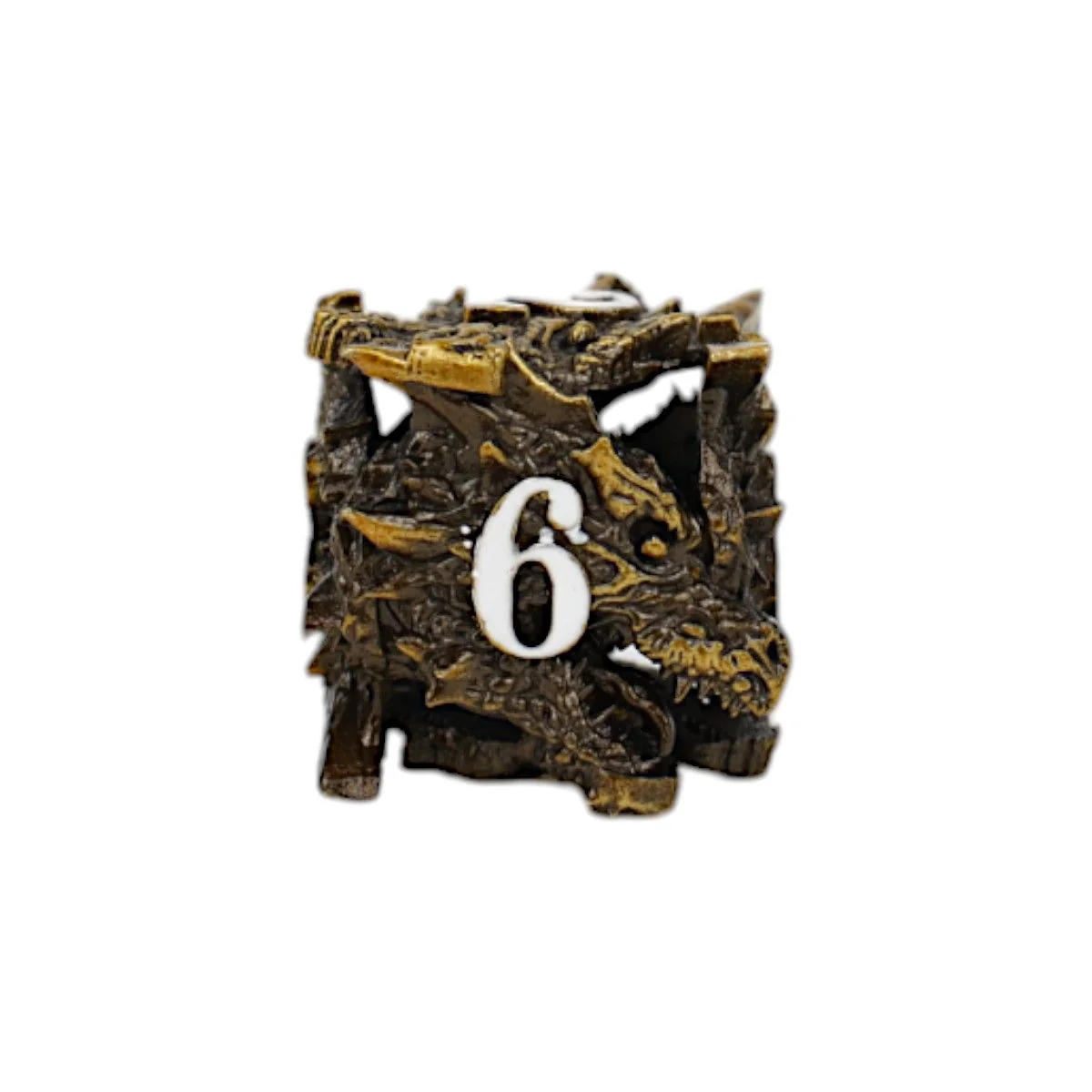 LPG Dice Dragon Rage Dice Set Ancient Bronze - Image 6