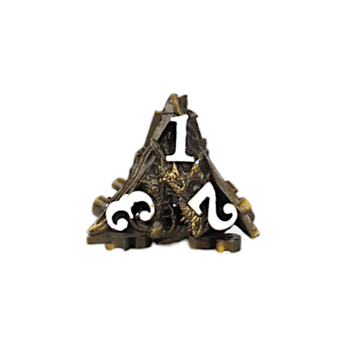 LPG Dice Dragon Rage Dice Set Ancient Bronze - Image 7