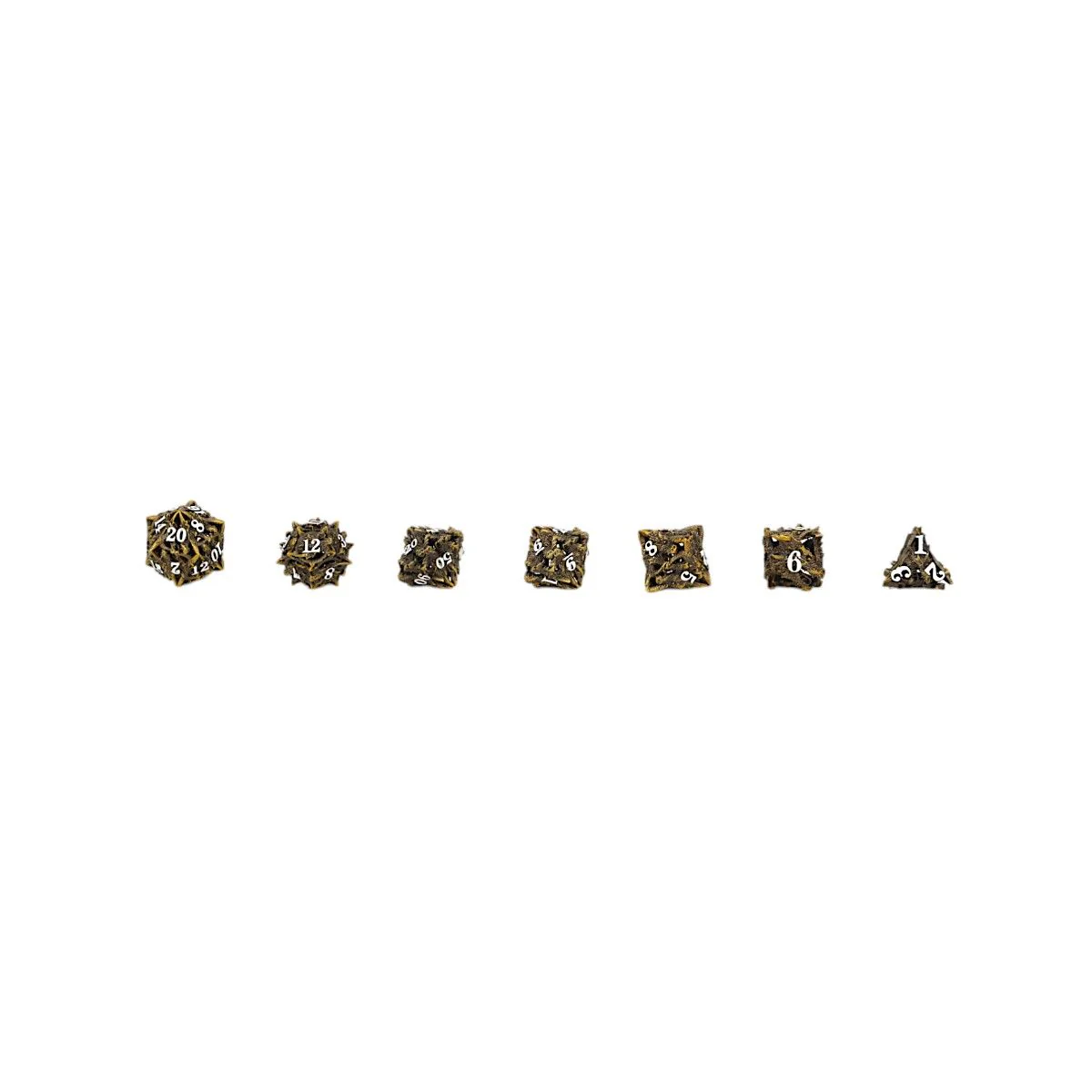 LPG Dice Dragon Rage Dice Set Ancient Bronze - Image 8