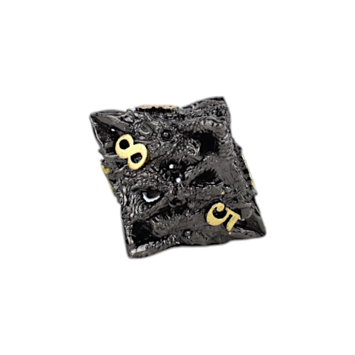 LPG Dice Dragon Rage Dice Set Black/Gold - Image 6