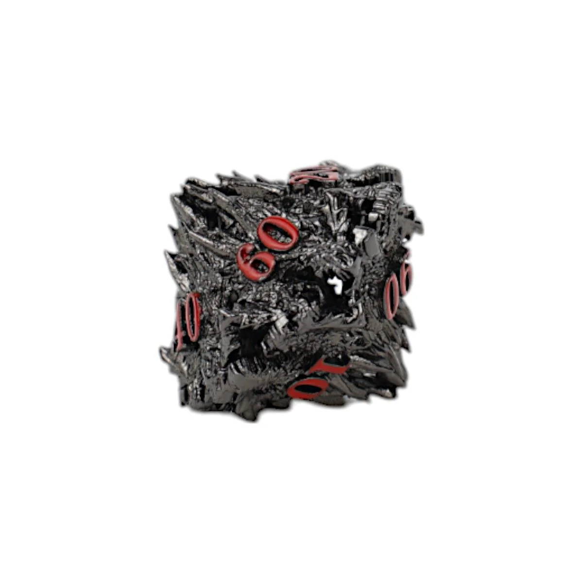 LPG Dice Dragon Rage Dice Set Black/Red - Image 3