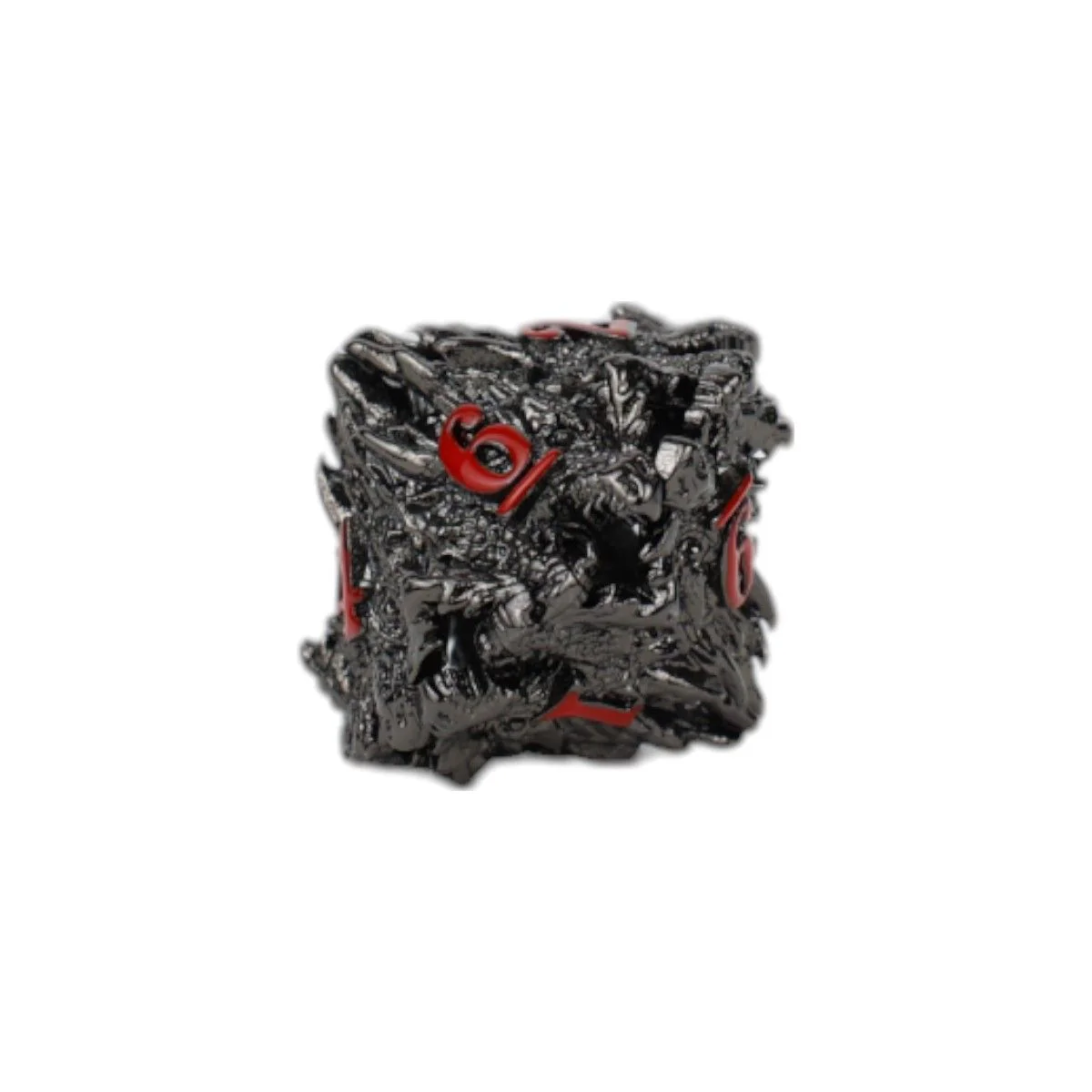 LPG Dice Dragon Rage Dice Set Black/Red - Image 4