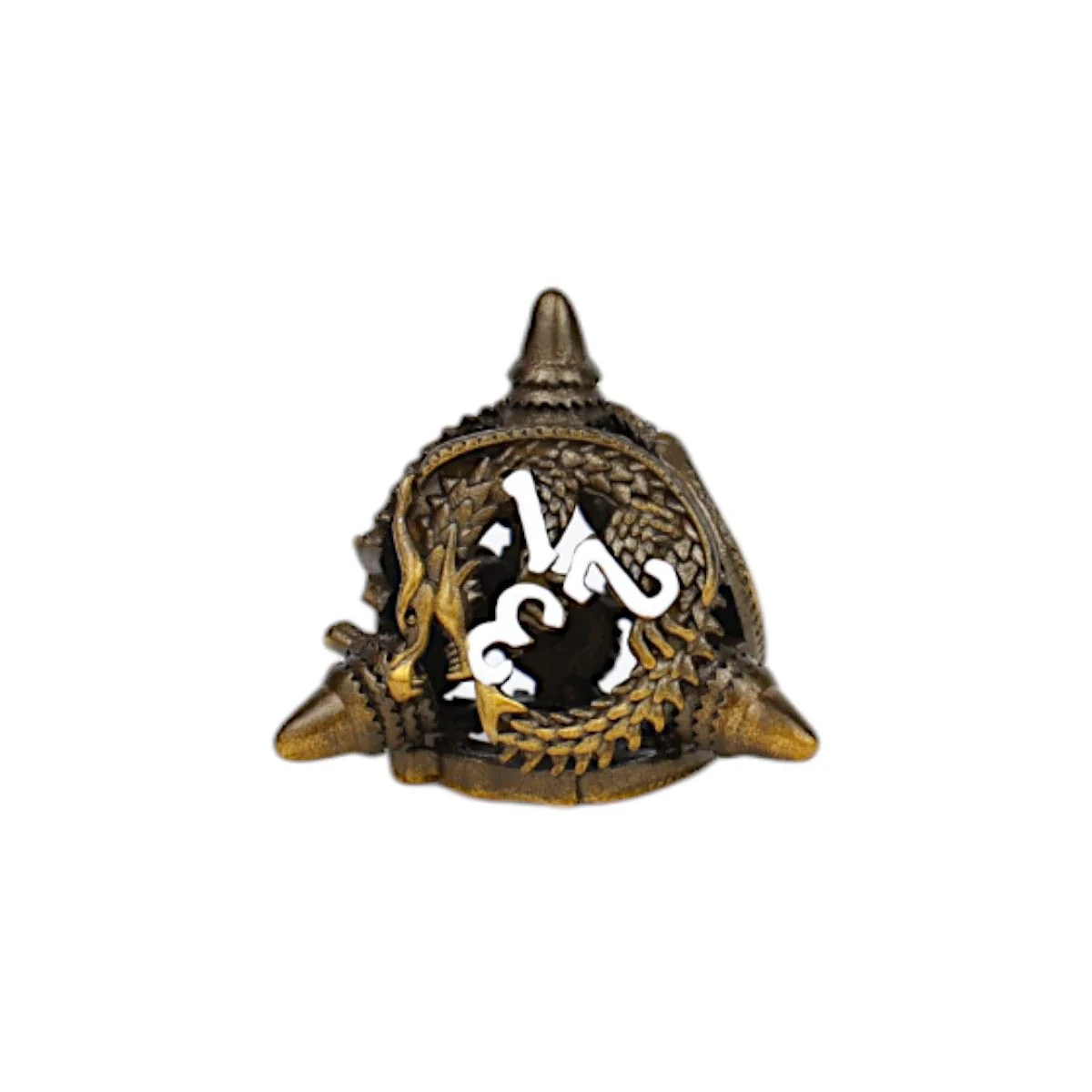 LPG Dice Xeno Hollow Dice Set Ancient Bronze - Image 7