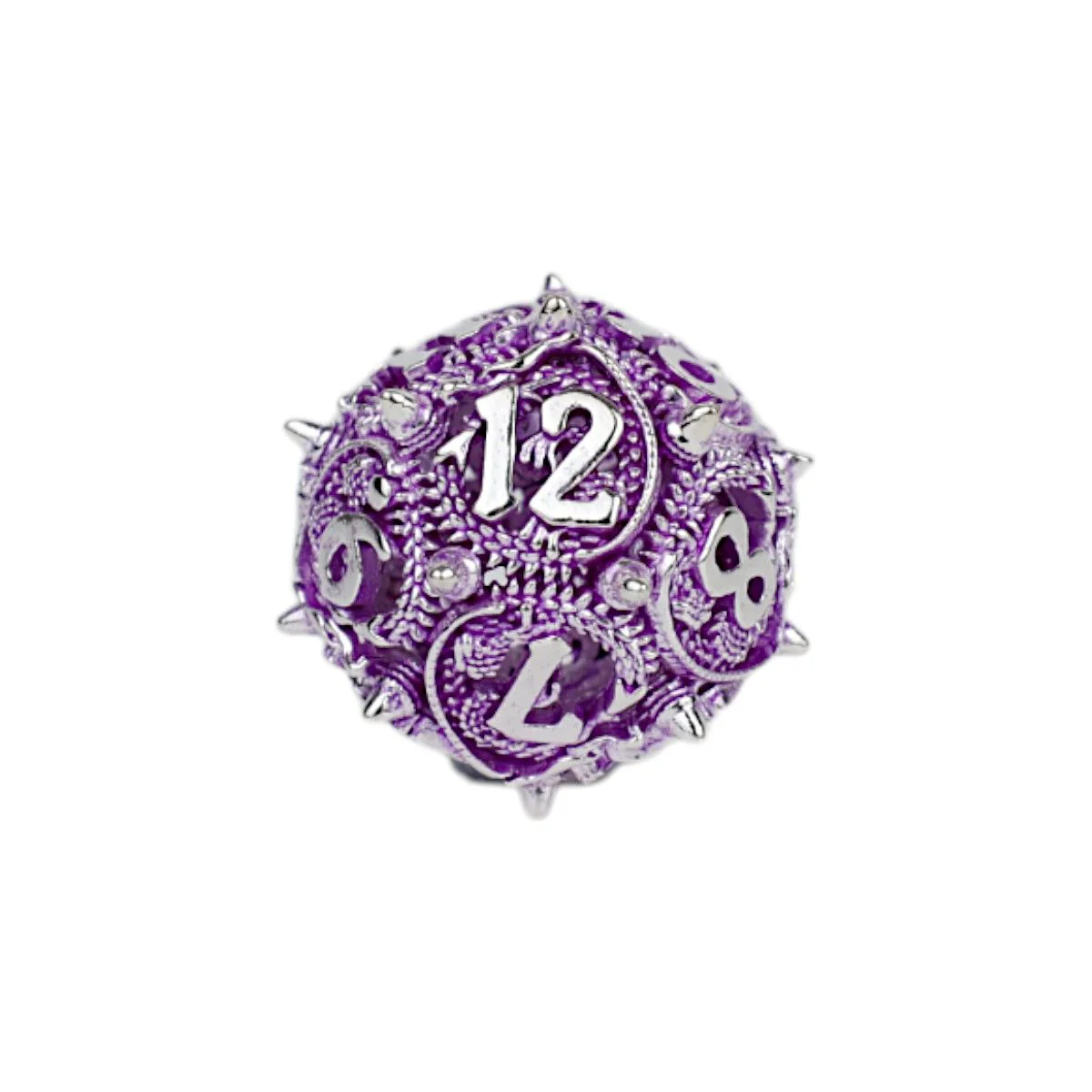 LPG Dice Xeno Hollow Dice Set Purple - Image 3