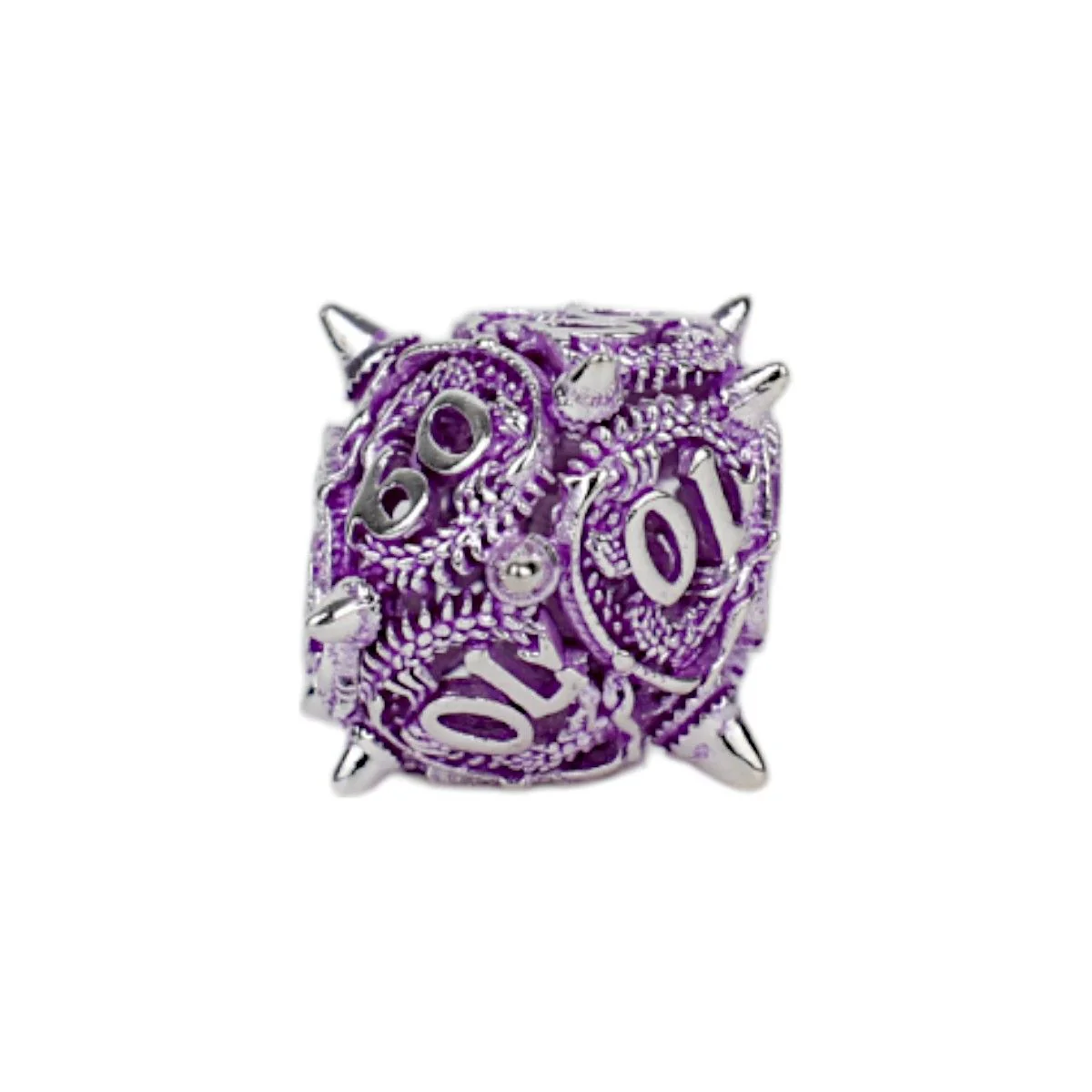LPG Dice Xeno Hollow Dice Set Purple - Image 4