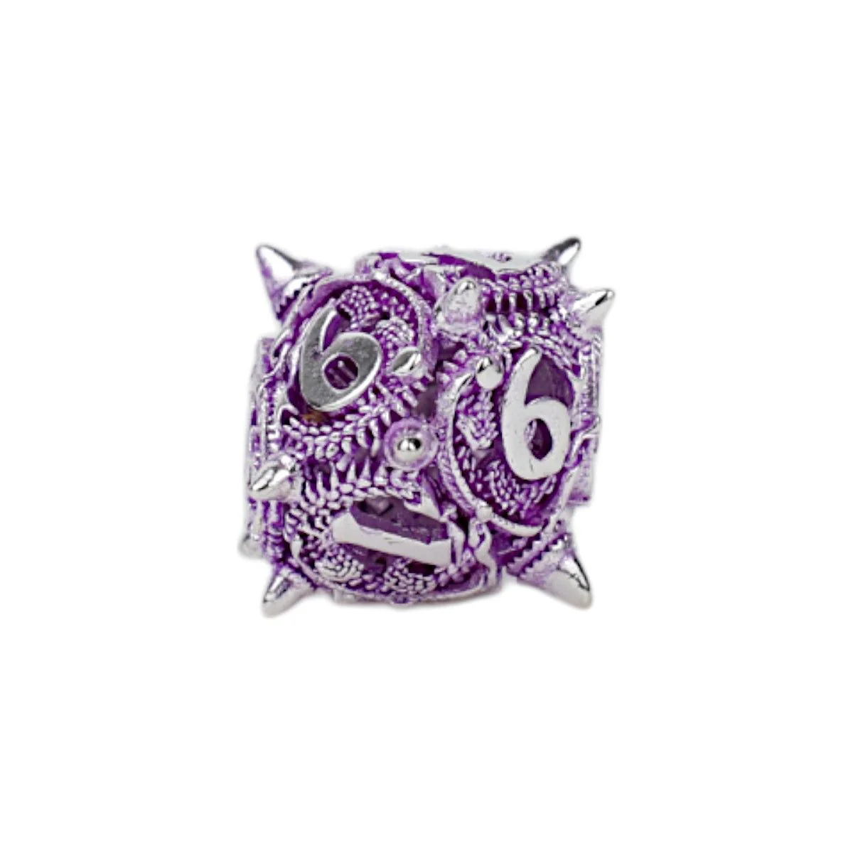 LPG Dice Xeno Hollow Dice Set Purple - Image 6