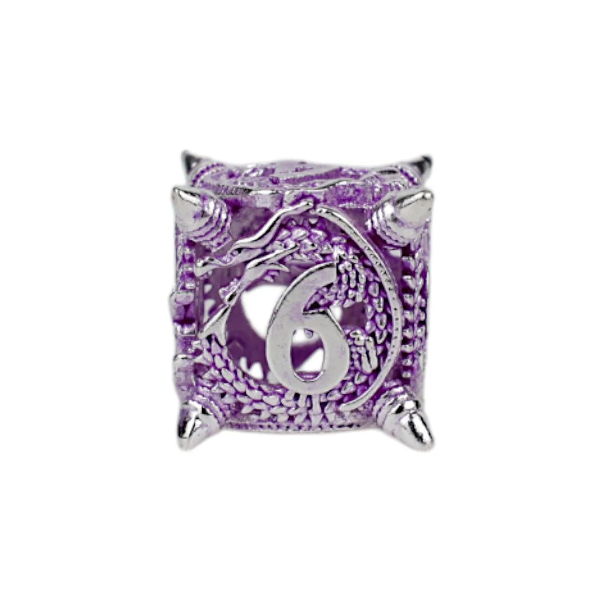 LPG Dice Xeno Hollow Dice Set Purple - Image 7