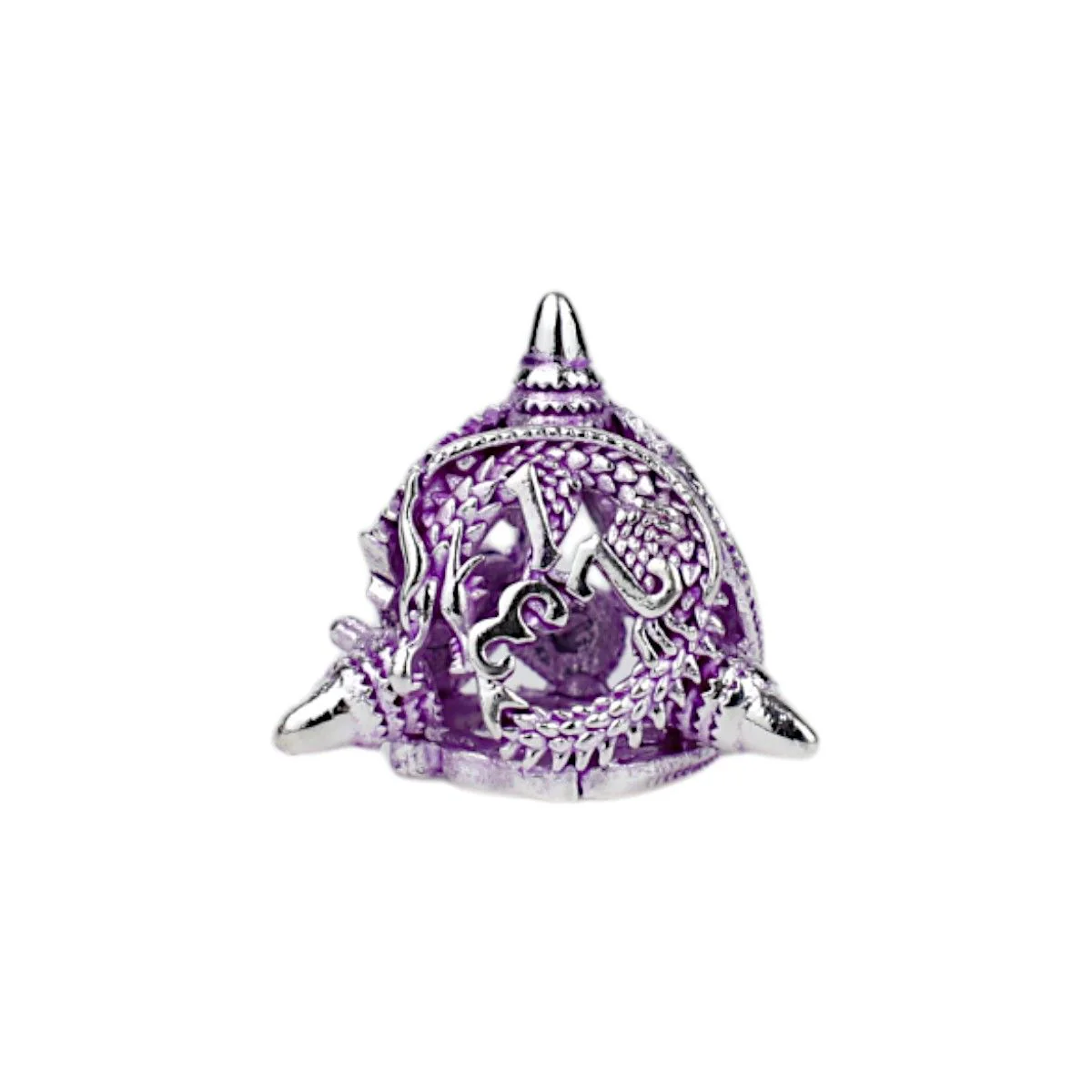 LPG Dice Xeno Hollow Dice Set Purple - Image 8