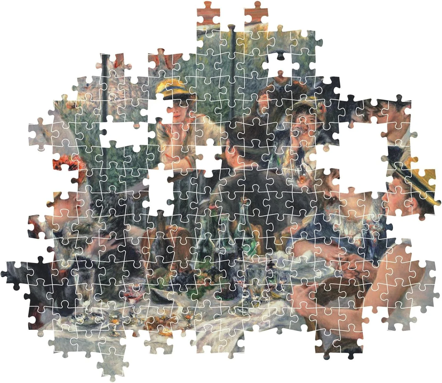 Luncheon Boating Party 1000 Piece Jigsaw (Museum) - Image 3
