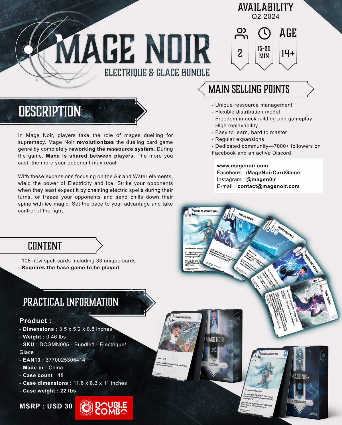 Mage Noir: Electrique and Glace Expansion - Image 5