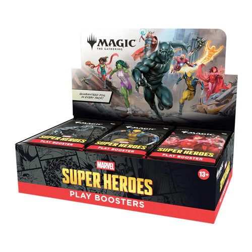 Magic: The Gathering - Marvel Super Heroes - Play Booster Box (Preorder)