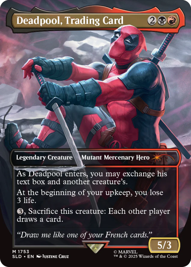 Magic Secret Lair -Marvels Deadpool Regular Edition - Image 6
