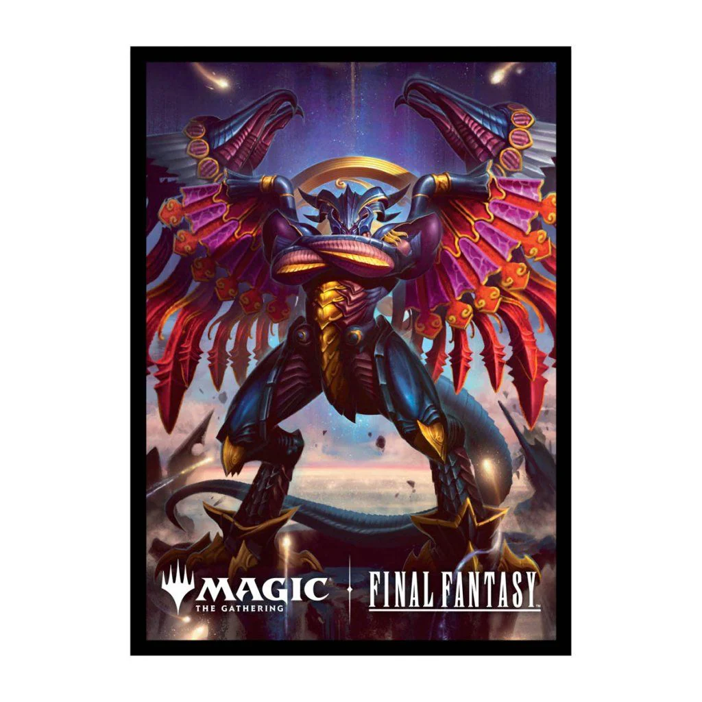 Magic the Gathering - Final Fantasy 100ct Deck Protector Sleeves - Bahamut