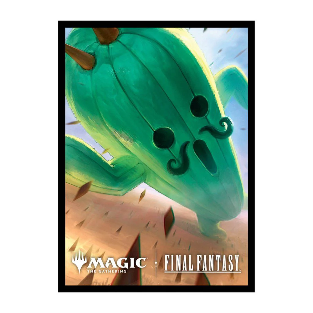 Magic the Gathering - Final Fantasy 100ct Deck Protector Sleeves - Jumbo Cactuar