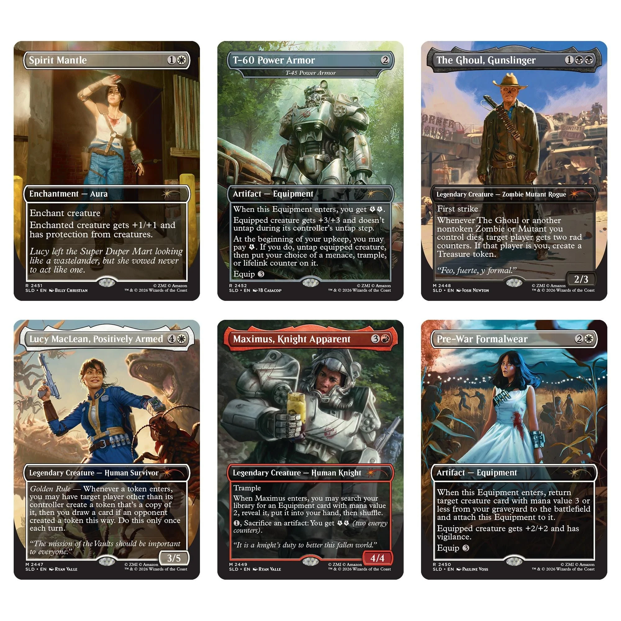 Magic the Gathering Secret Lair x Fallout Beyond Vault 33