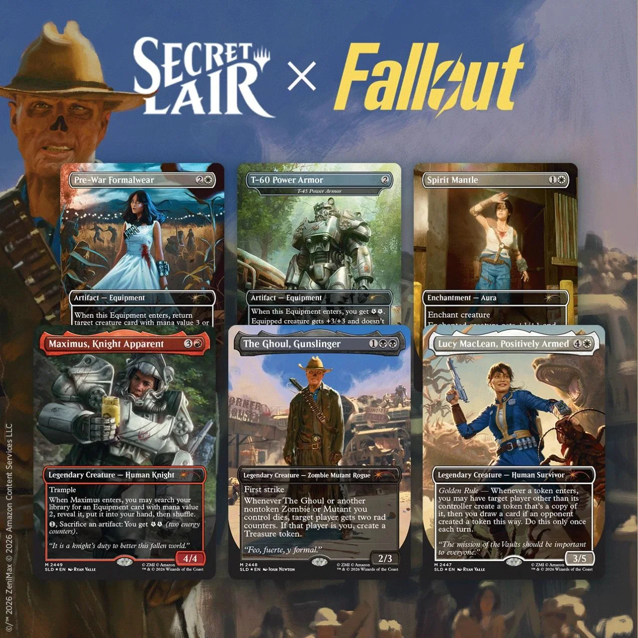 Magic the Gathering Secret Lair x Fallout Beyond Vault 33 - Image 2
