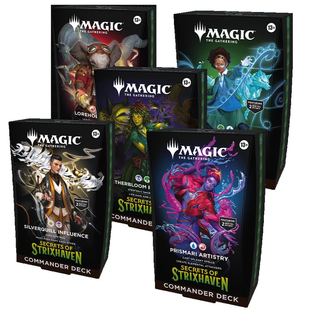 Magic: The Gathering - Secrets of Strixhaven Commander Deck Display