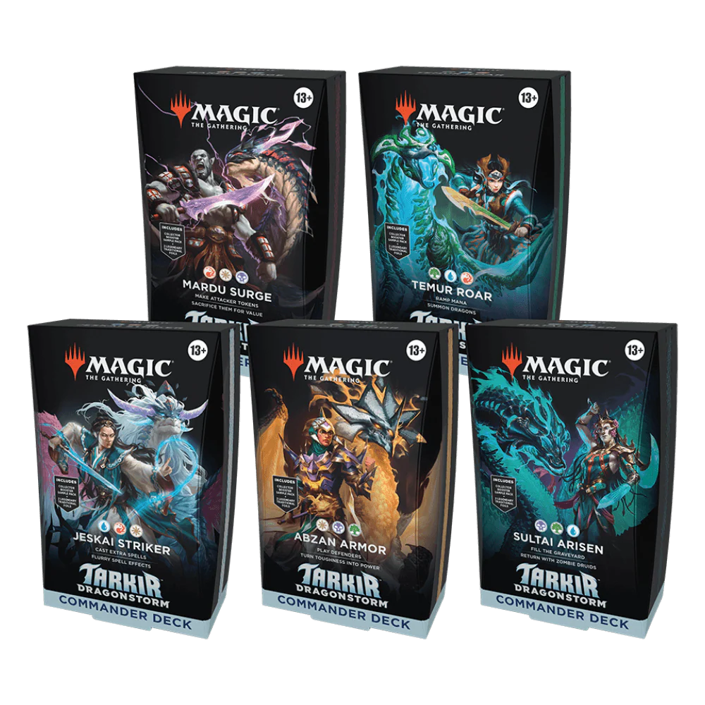 Magic: The Gathering Tarkir: Dragonstorm Commander Deck Display