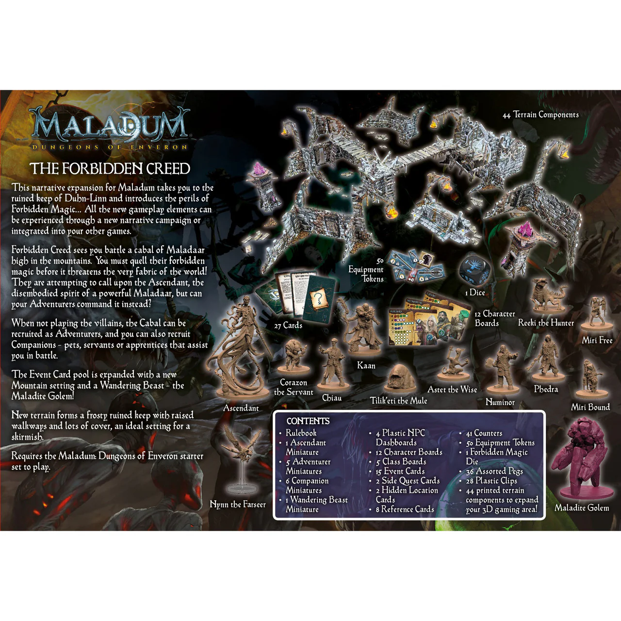 Maladum: The Forbidden Creed Expansion - Image 2