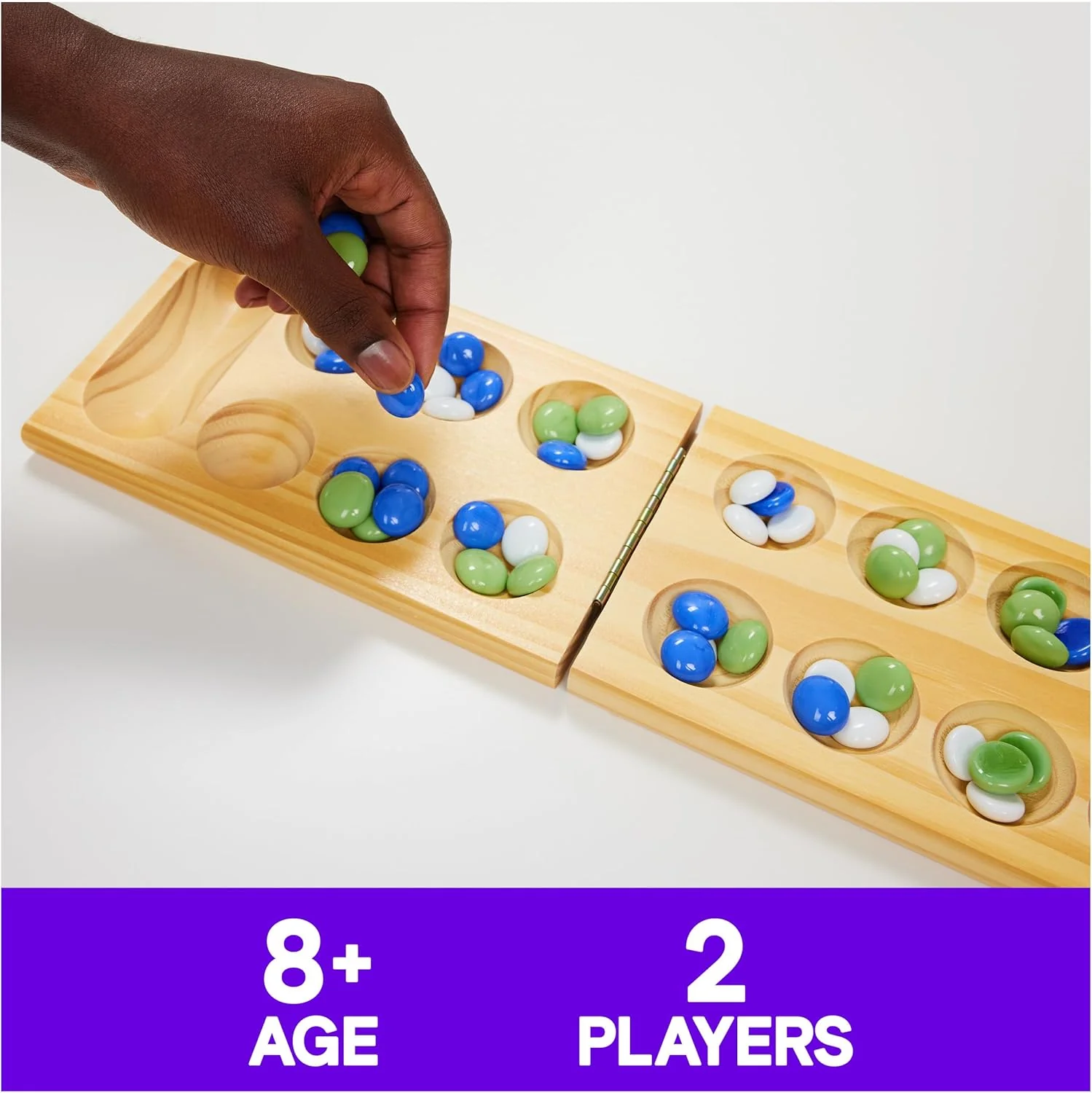 Mancala Wood Folding Cardinal - Image 3