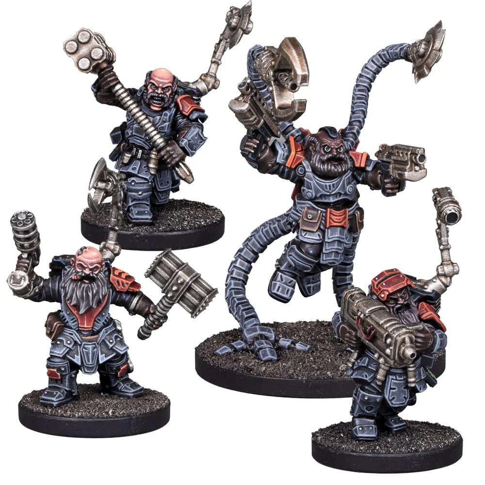 Mantic Games Deadzone Forge Father Artificers Booster (MGDZF104) - Image 2