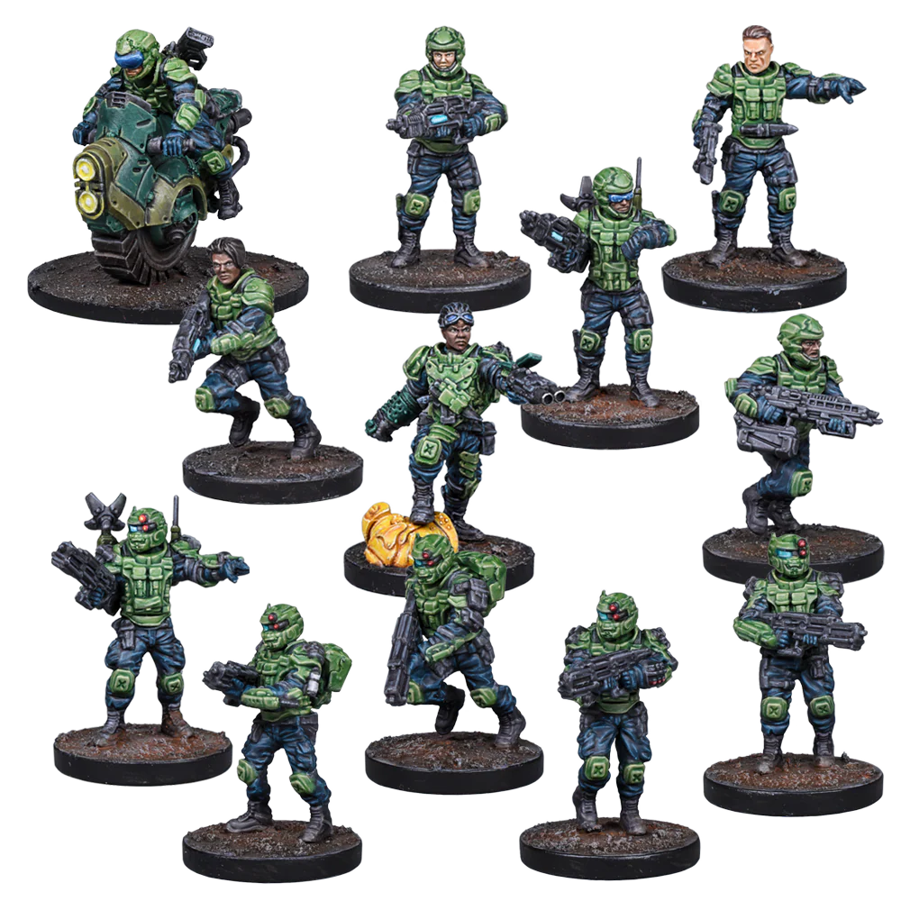 Mantic Games Deadzone GCPS Recon Squad Starter (MGDZG103) - Image 2