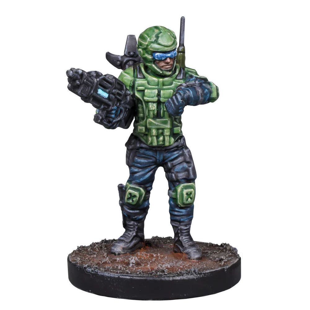 Mantic Games Deadzone GCPS Recon Squad Starter (MGDZG103) - Image 3