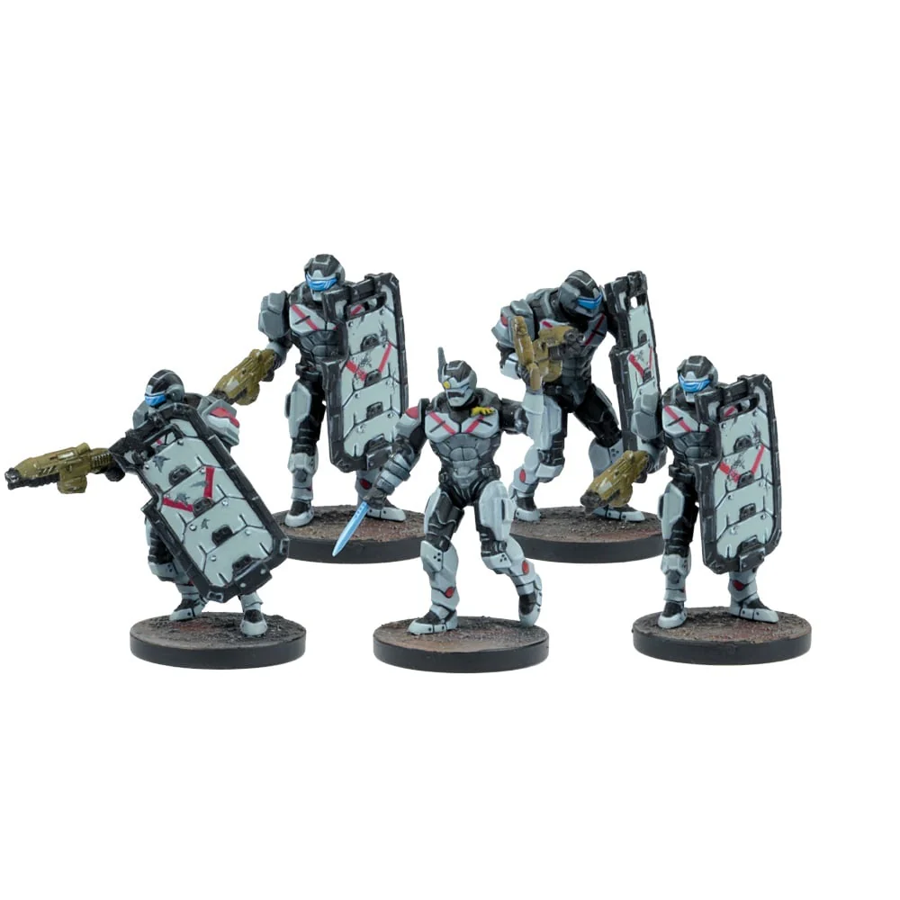 Mantic Games Firefight Enforcer Defender Team (MGWPE305)