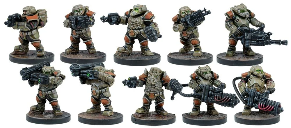 Mantic Games Firefight Forge Father Strike Force (MGFFF101) - Image 2