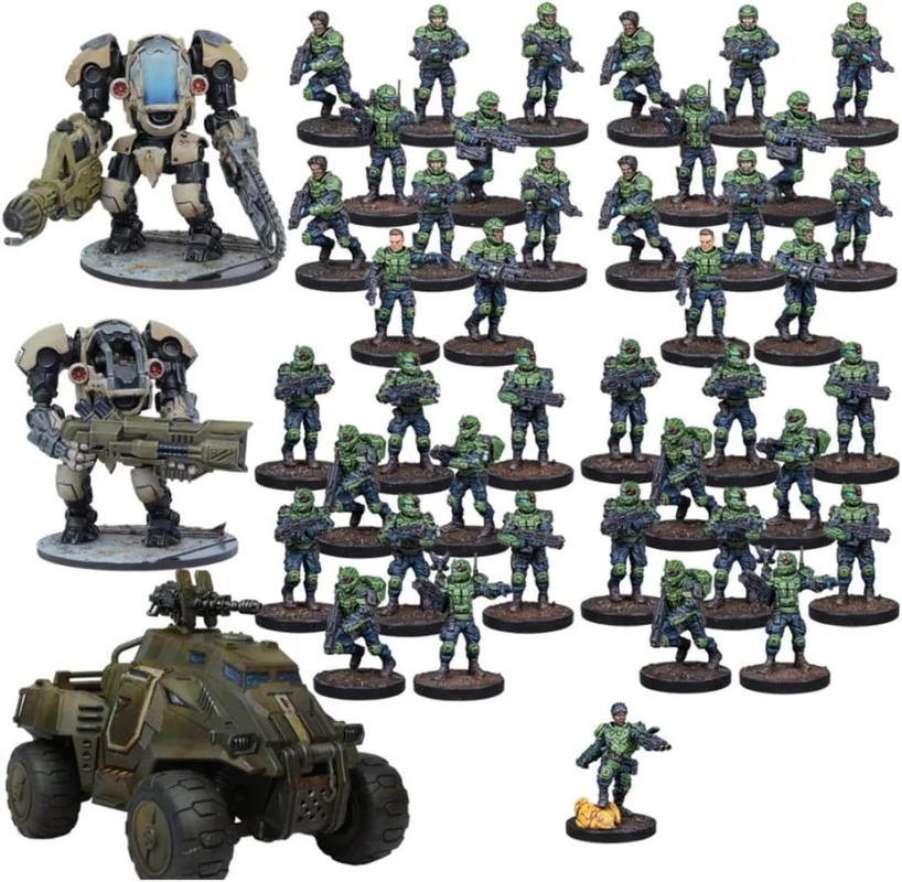 Mantic Games Firefight GCPS Strike Force (MGFFG101)