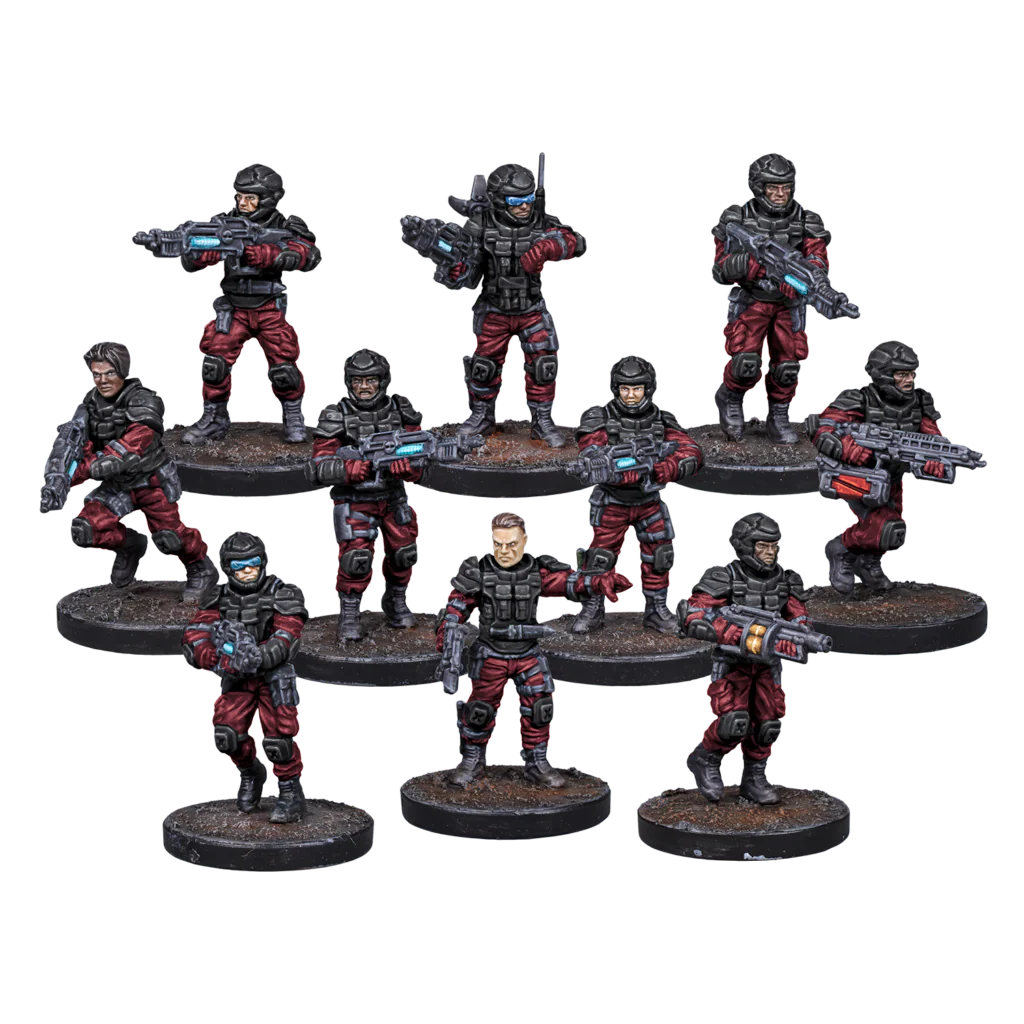 Mantic Games Firefight Mazon Labs Strike Force (MGFFZ101) - Image 2