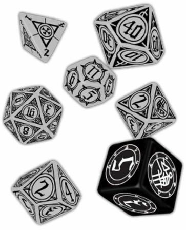 Mantic Games - Hellboy The Roleplaying Game Dice Set - Black/White - Image 2