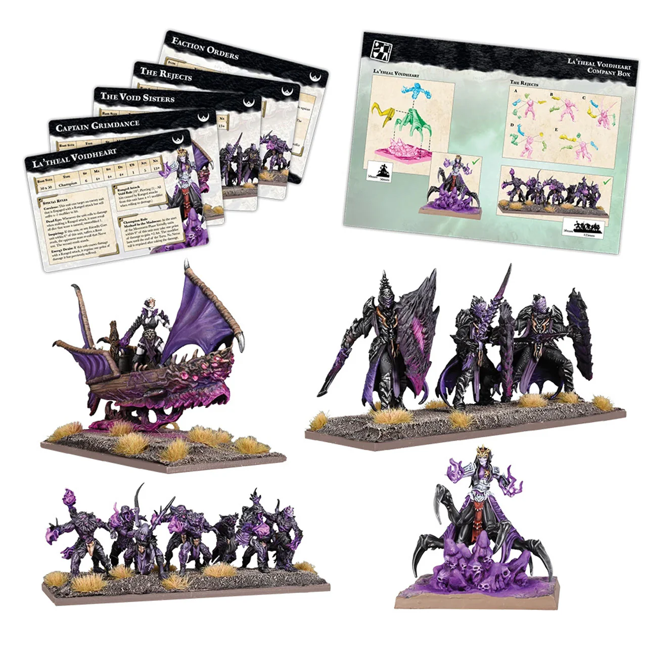 Mantic Games Kings of War Champions La’Theal Voidheart (MGKWV104) - Image 2
